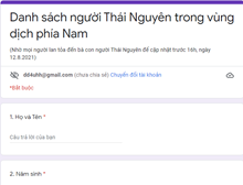 Khảo sát, đề xuất phương án hỗ trợ người Thái Nguyên tại các tỉnh, thành phía Nam đang có dịch