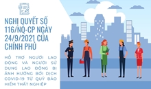 Nghị quyết số 116 NQ-CP ngày 24 9 2021 của Chính phủ về chính sách hỗ trợ người lao động và người sử dụng lao động bị ảnh hưởng bởi dịch COVID-19 từ Quỹ Bảo hiểm thất nghiệp