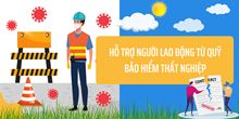 HỖ TRỢ NGƯỜI LAO ĐỘNG TỪ QUỸ BẢO HIỂM THẤT NGHIỆP